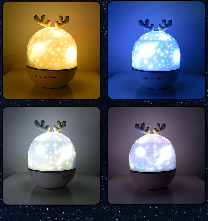 Led estrelado - Projetor de noite - Claushopp